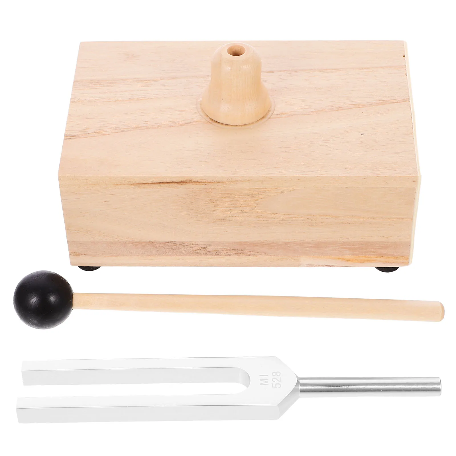 

528 Tone Fork Tuning Forks Body Tuners Accessories Hammer Dulcimer Instrument Bass Distortion Pedal Wooden