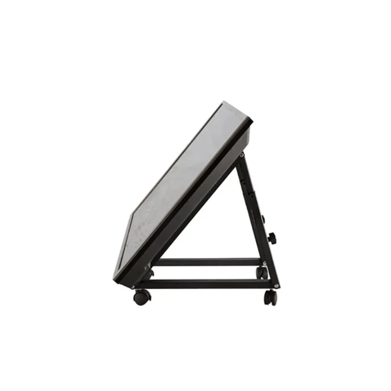 32‑65 Inch Low Height Movable TV Stand Tripod Stage Screen Cart Cold‑Rolled Steel For Flat Screen TV Conference Exhibition
