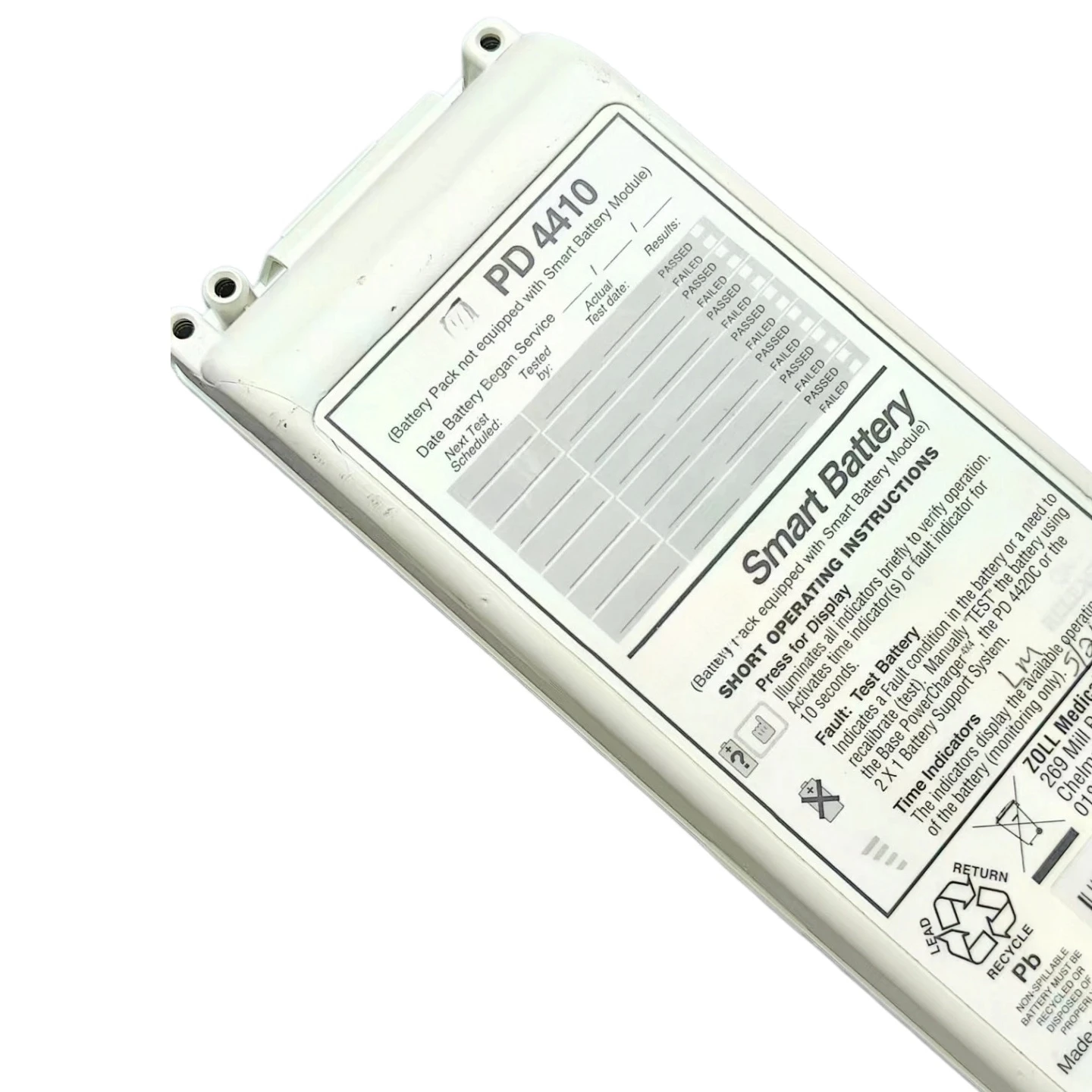 Rechargeable Defibrillator Replacement Battery Compatible With ZOLL PD4410 M-Series 1600 2000 Defibrillator Battery