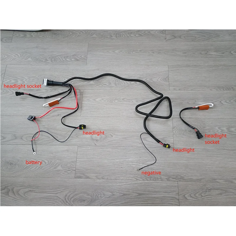 car warning canceller conversion kit relay harness H1 H3 H7 H8 H11 9005 9006 HB2 HB3 HB4 car warning canceller decoder resistor