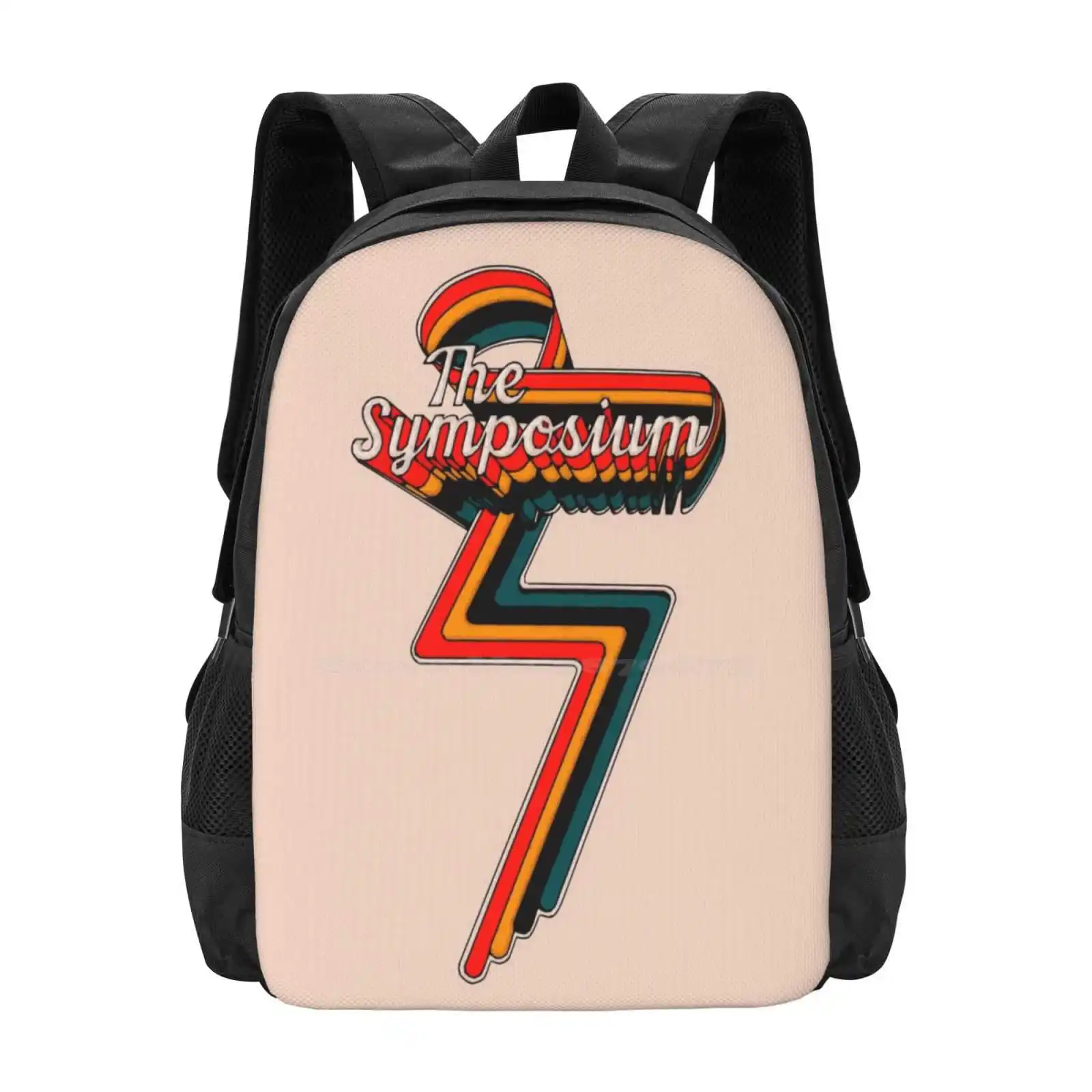 The Symposium Retro Poster Hot Sale Schoolbag Backpack Fashion Bags The Symposium The Strokes The Voidz Arctic Monkeys Band