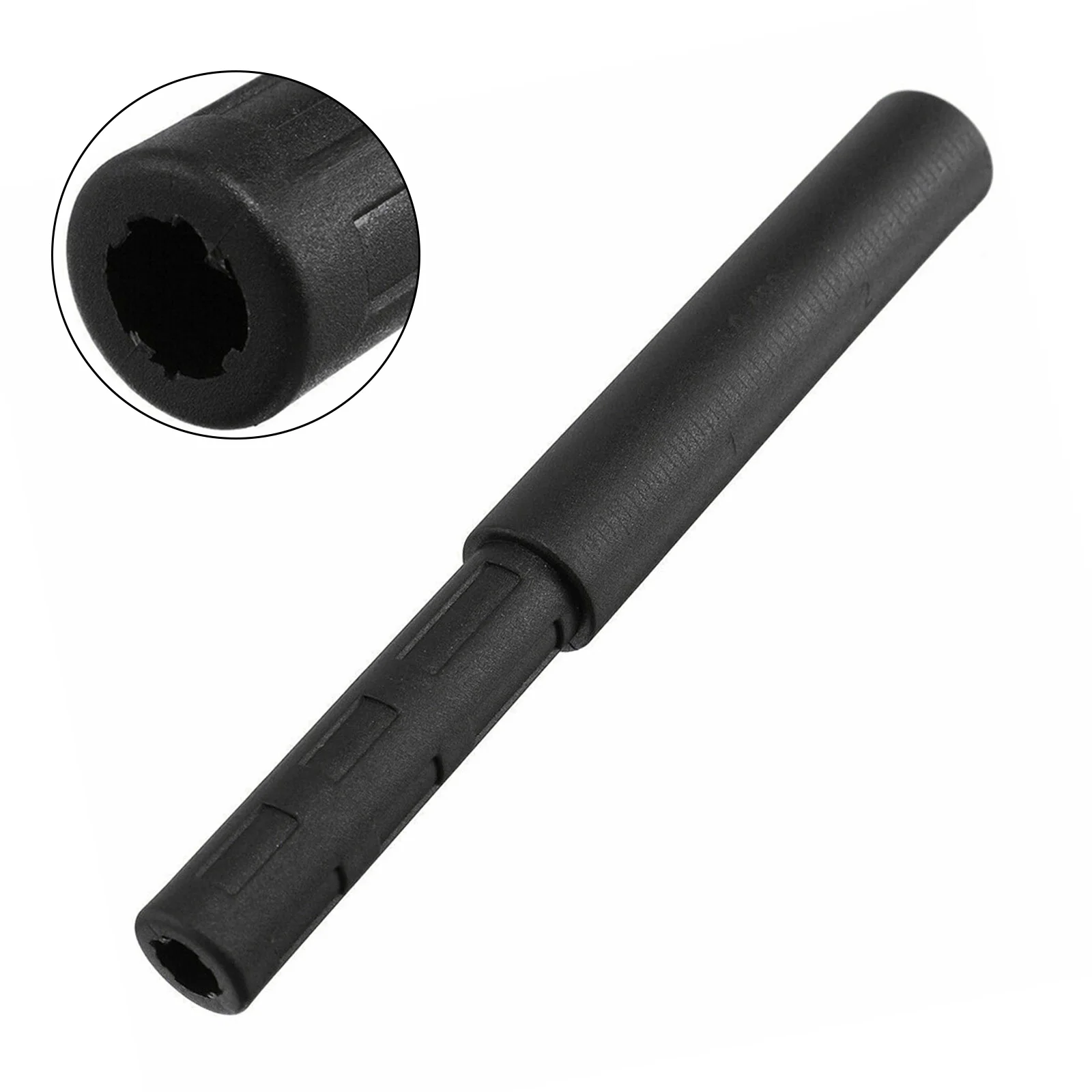 Golf Club Shaft Extender Extension High Quality ABS Material Black Color Increase Friction for Better Performance