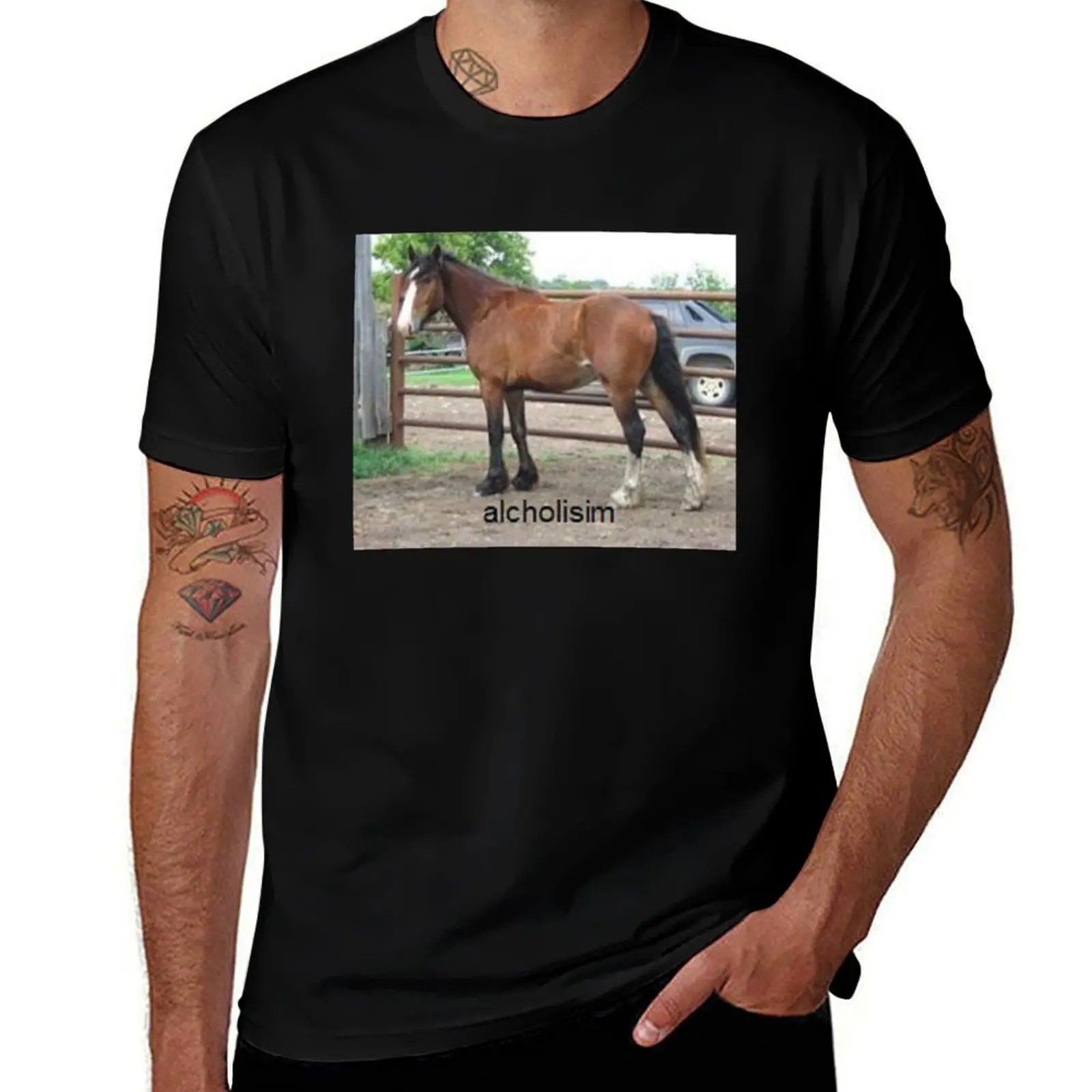 bocock whoreman T-Shirt graphic t shirts for man t shirt man casual t shirt for man 100 percent
