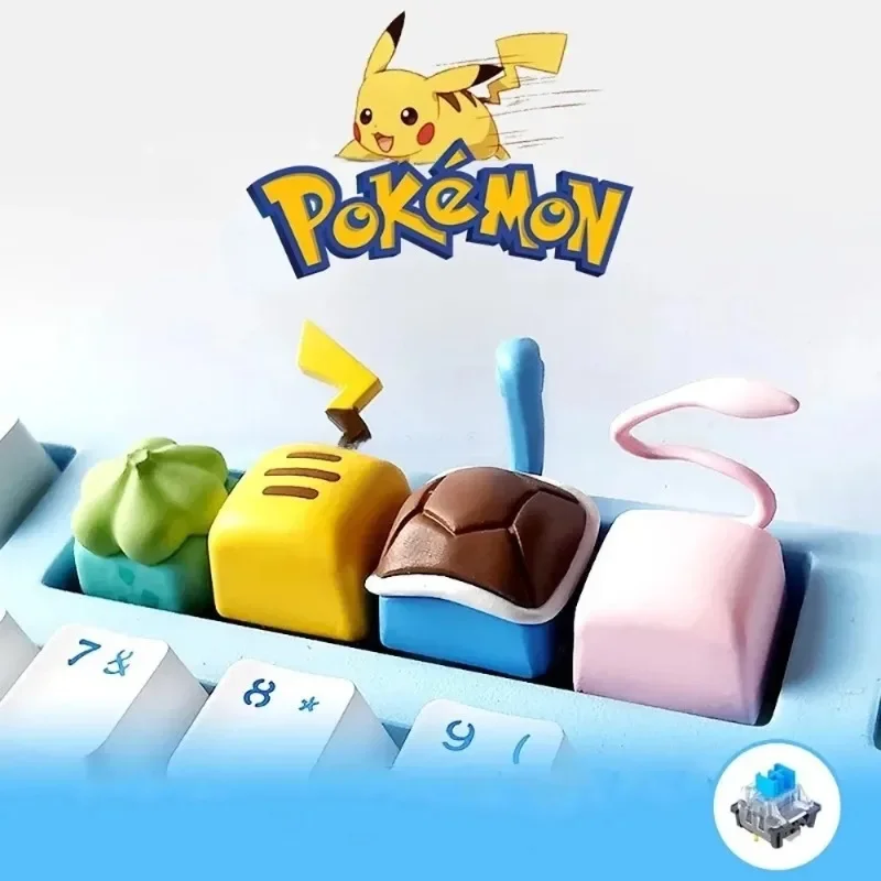ポケモンピカチュウ漫画メカニカルキーボードキーキャップ、エルフ
