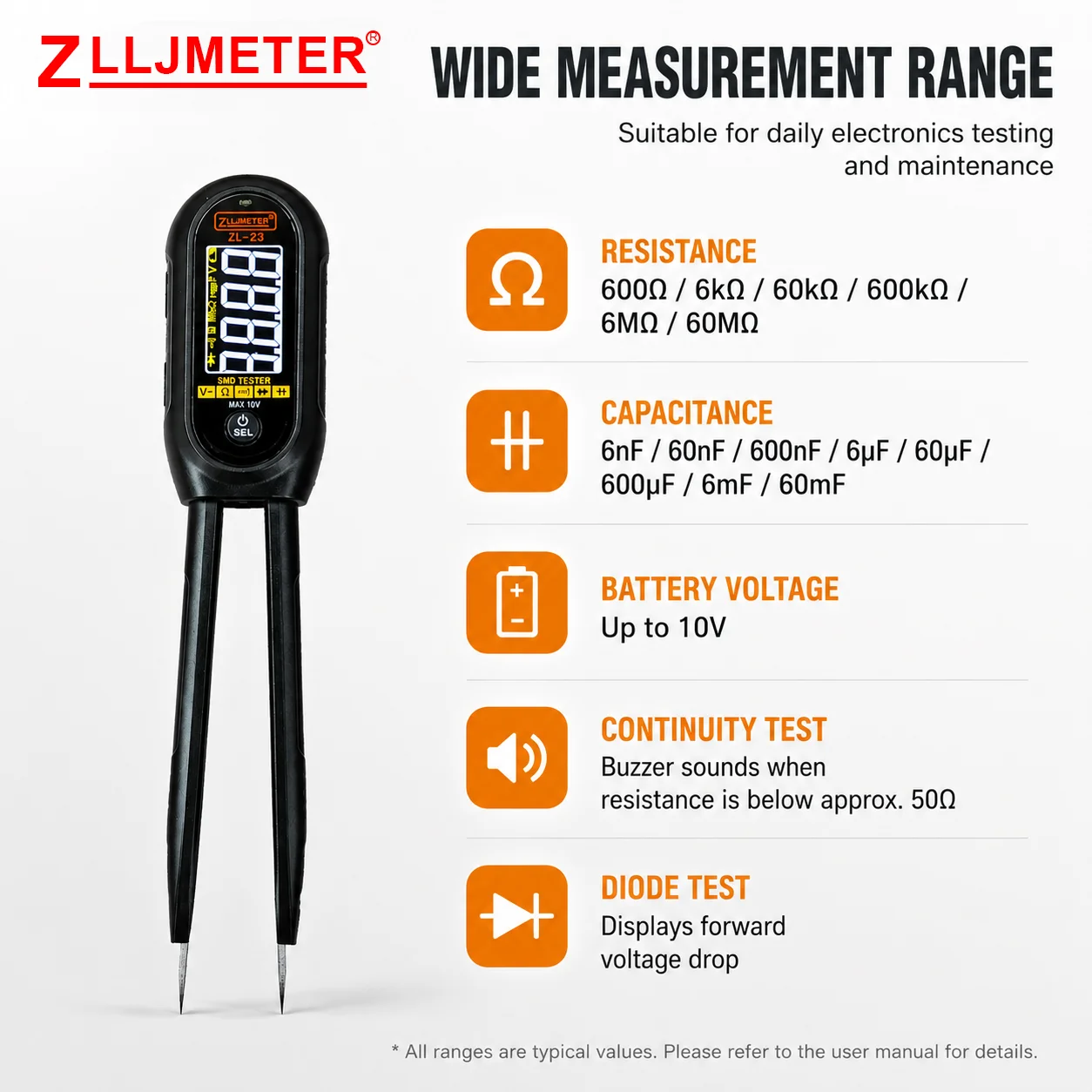 Умные цифровые пинцеты LCR, по – обзор и цена Smd Tweezer Set