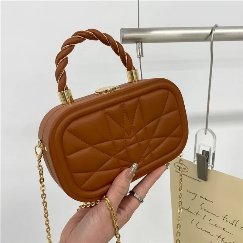 

Luxury Brand Women's Leather Handbag With Zipper - Famous Designer Classic Crossbody Shoulder Bag Handbags