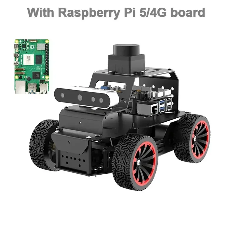 

Hiwonder Raspberry Pi 5 Robot Car MentorPi M1 Ackerman/Mecanum-Wheel Depth Camera ROS-HUMBLE Support SLAM and Autonomous Driving