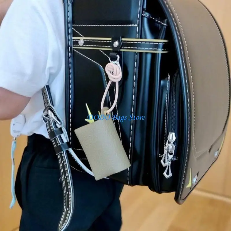 

Pocket Tissue Holder for Purse PU Leather Keychain Accessory Portable Tissue Travel Friendly Tissue Travel