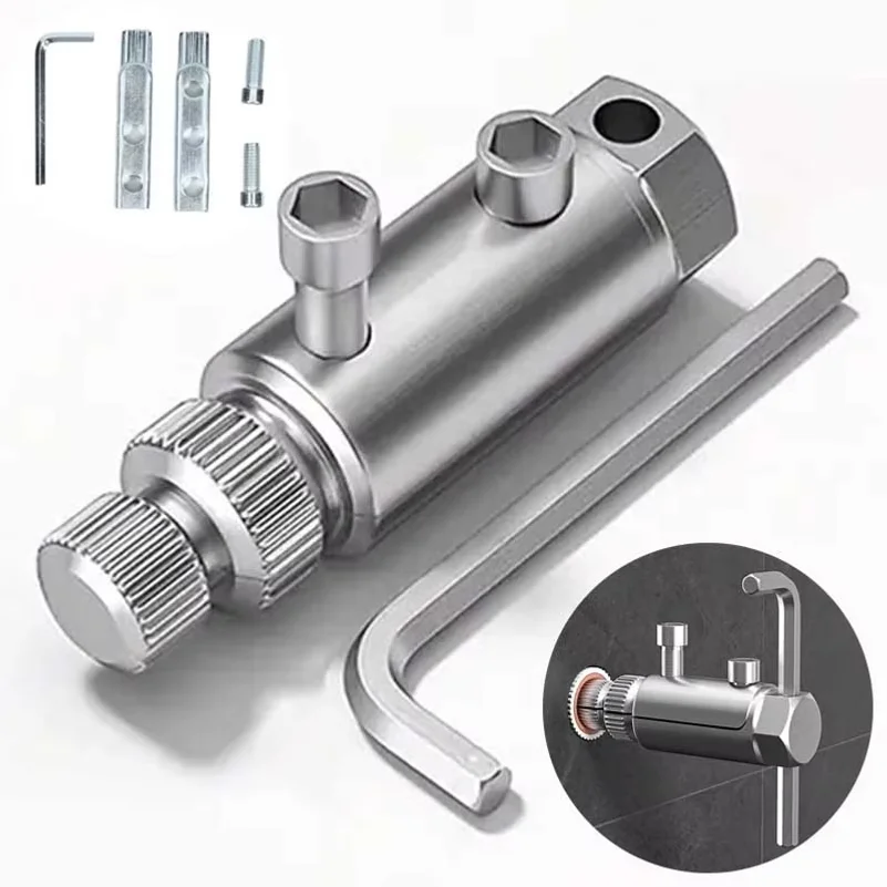 Faucet Angle Valves Broken Wire Extractor Set Damage Screw Extractor Remover Universal Angle Valve Wire Stripped Screw Extractor