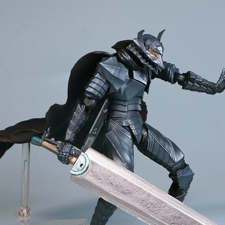 16cm Figma Sp-046 Berserk Guts Berserker Armor Review Anime Figurka Armor Of Berserk Figurka akcji Model dla dorosłych Zabawka Lalka