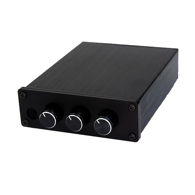 HIFI ضياع 1 المدخلات 3 الناتج RCA HUB موزع الصوت إشارة مفتاح جهاز انتقاء مصدر الجلاد لهجة حجم للوحة مكبر للصوت