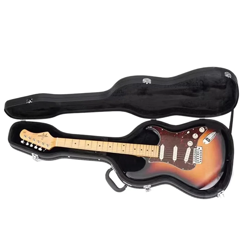 Leathers Electric Guitar Case Portable Electric Guitar Organizer Thickened Protective Storage Bag Musical Instrument Accessories