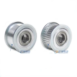 GT2 2GT 40 Teeth Synchronous Timing Idler Pulley Bore 3/4/5/6/7/8mm with Bearing For 6/10mm Belt 3D Printer Accessories