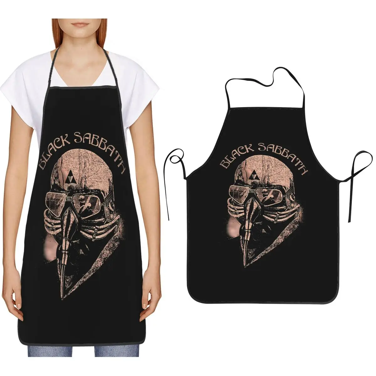 Band Legend 2 Apron Chef Cooking Baking Tablier Waterproof Bib Kitchen Cleaning Pinafore for Women Men Gardening