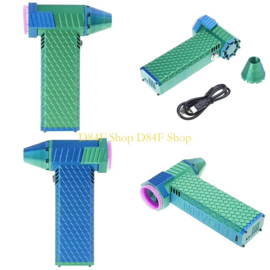 D84F Mini Jet Blower Portable Blower High Speed Mini Blower for Quick Drying Cleaning