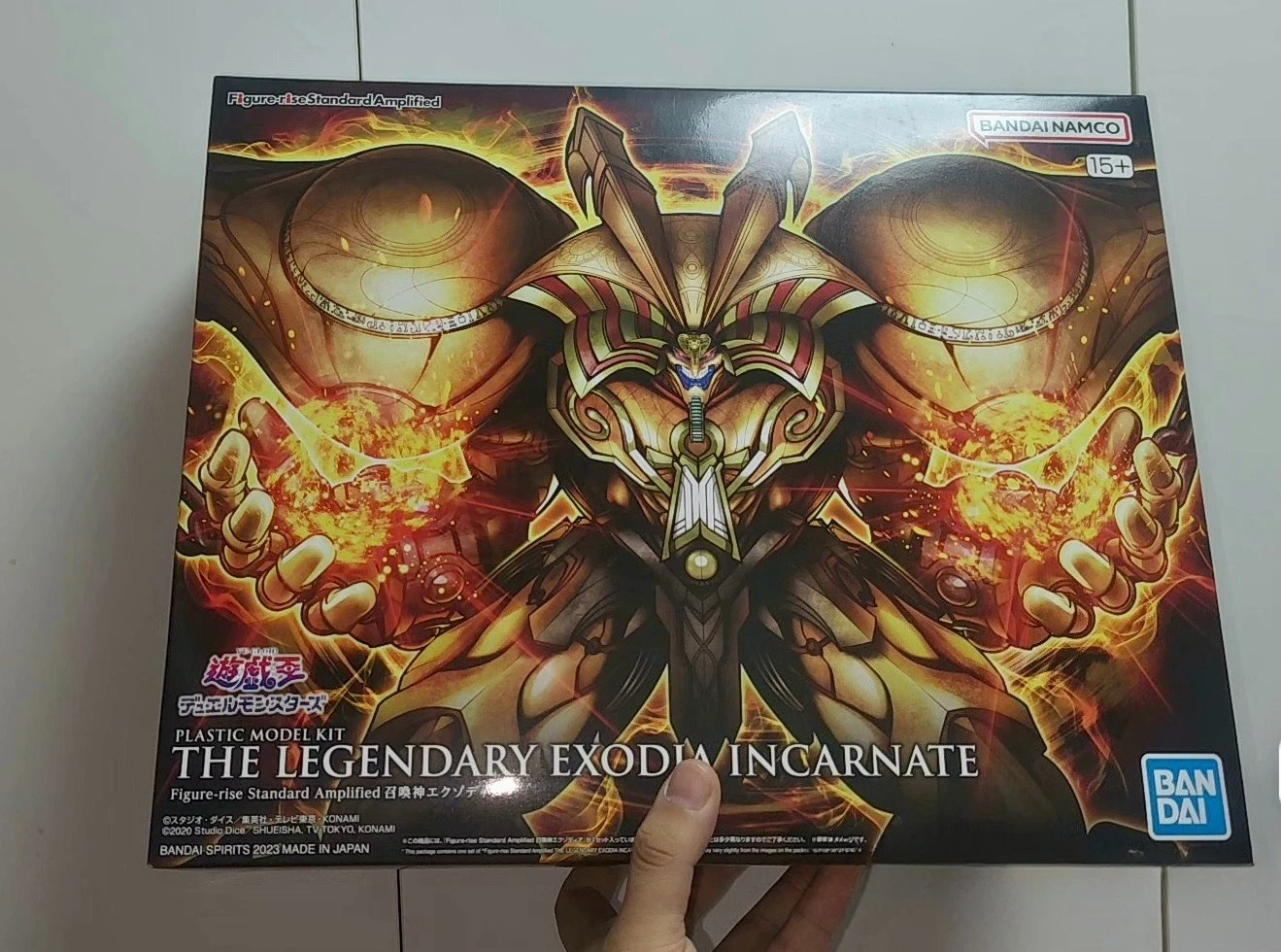 

Новинка в наличии Bandai, оригинальная фигурка Yu-Gi-Oh Anime FRS, Rise THE LEGENDARY EXODIA INCARNATE, фигурка, модель, коллекция игрушек
