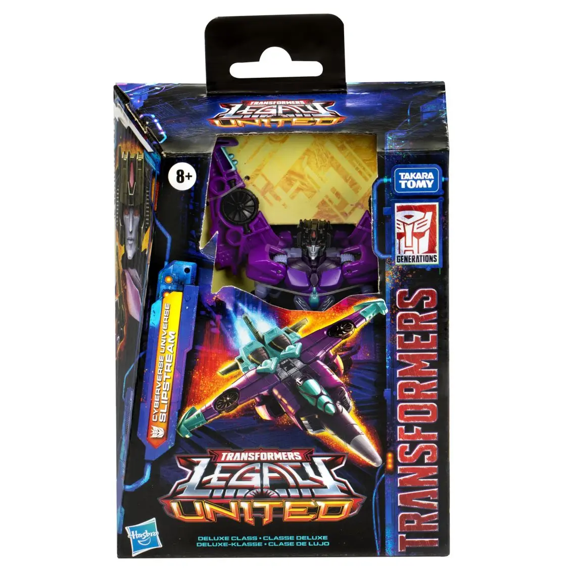 [In-stock] tablet Transformers Legacy: United Deluxe Class Cyberverse Universe Slipstream Action Figures Anime Halloween Gift