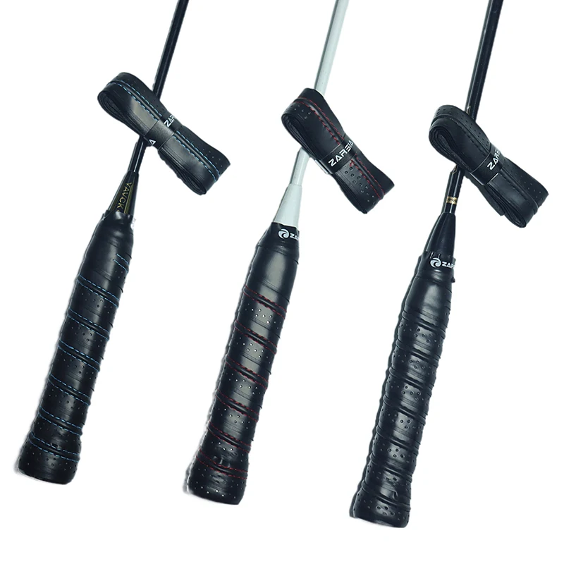 Multi-color Pickleball Racket Overgrips Breathable Non-Slip PU Grip Tape Sweat Absorption Shock Absorption Stitching Over Grips