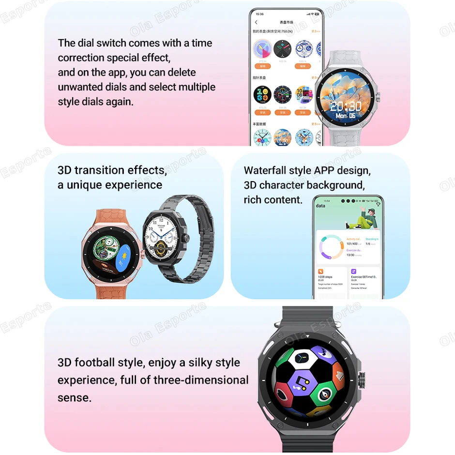 Relógio inteligente bt chamada gps esporte rastreador pressão arterial monitor de sono mostrador personalizado carregamento sem fio smartwatch 2025 para homens