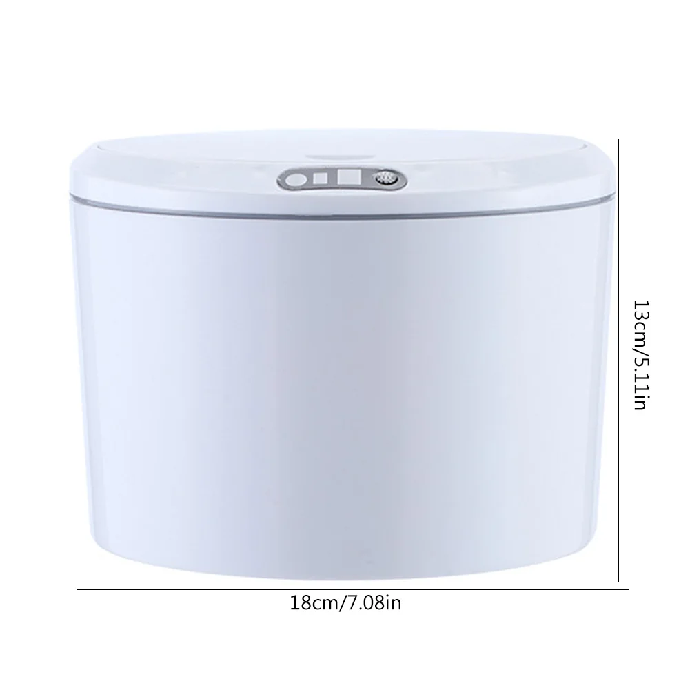 

Электрическое сенсорное автоматическое мусорное ведро 3 л, настольный контейнер для хранения, съемные аксессуары для легкой очистки, для дома и офиса