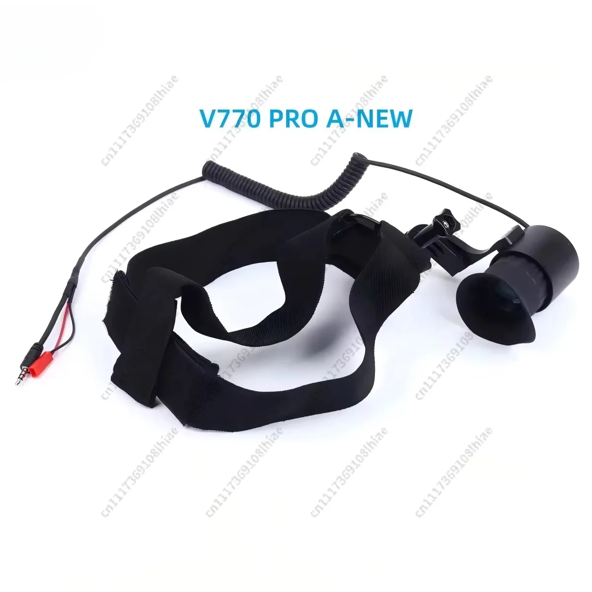 0.39-inch OLED thermal imaging night vision rangefinder with miniature large screen,38mm eyepiece, and 16x optical magnification