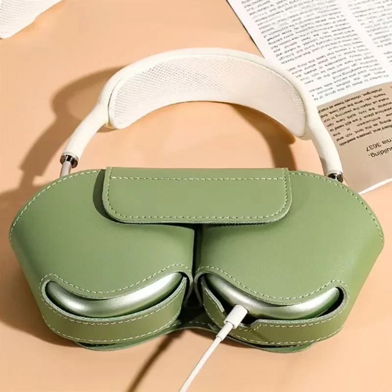 5 Color High Quality PU Earphone Bag Anti Scratch Protective Cover Pouch for Airpods Max Headset