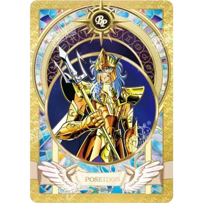 بطاقات تجارية أصلية من KAYOU Saint Seiya بطاقات ساطعة من Golden Saints وبطاقات مجموعة الصحوة هدية مثالية للأطفال والمراهقين