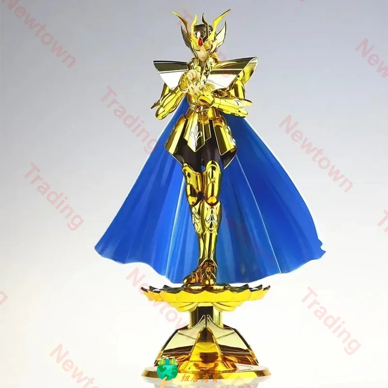 โมเดล CS นักรบเซนต์เซย่า ชุดมิธคลอธ EX ราศีกันย์ ชากะ ว และราศีอังโรมีดา ชุน พร้อมฐานดอกบัว ชุดอัศวินทองแห่งราศี ฟิกเกอร์แอคชั่น