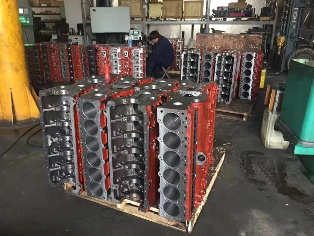 111210-4437 كتلة اسطوانة المحرك - 6BD1/6BGT1/BD58 (1-11210442-3 كتلة المحرك)