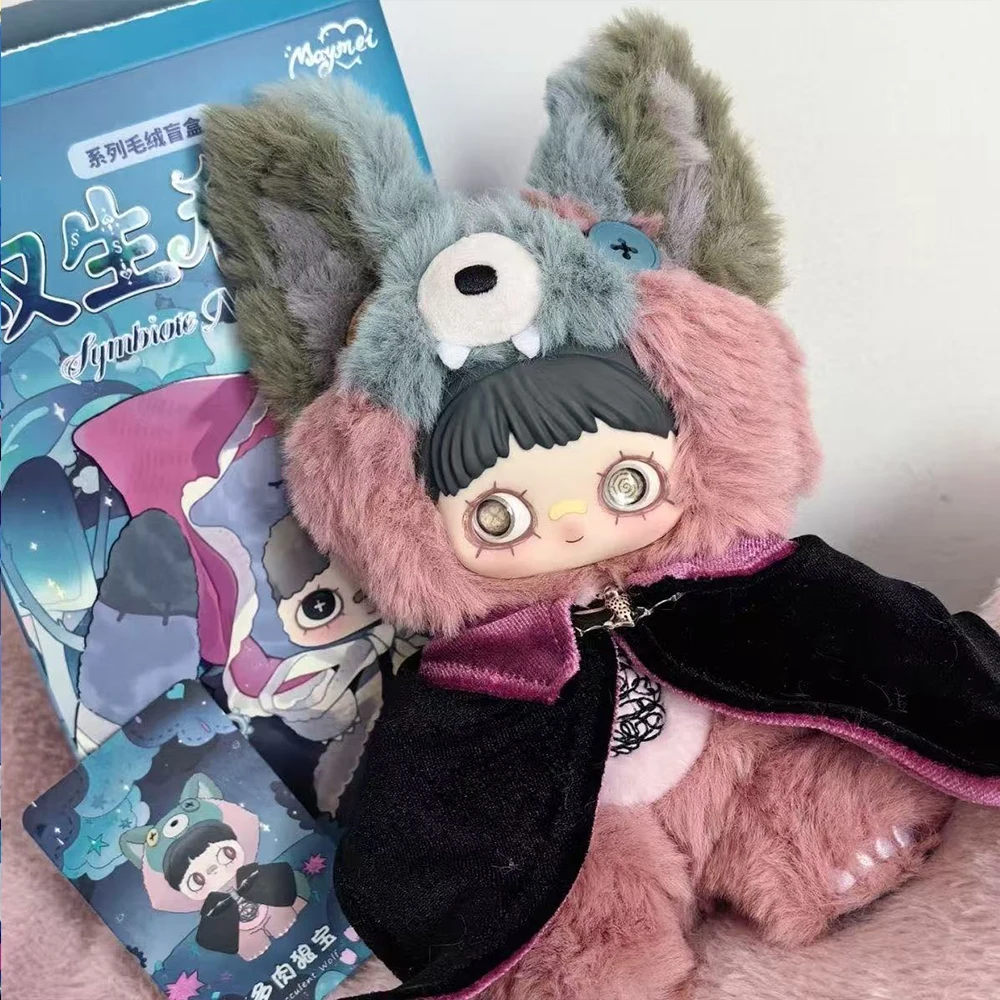 

Подлинная Maymei Dark Forest-Twin Secret Realm слепая коробка Kawaii виниловые куклы игрушки модный орнамент сумка игрушка тайна для Labubu подарки