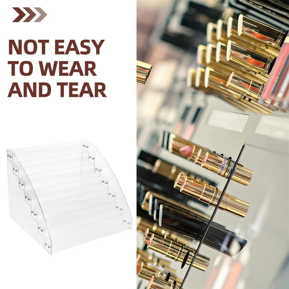 2Pcs Sturdy Acrylic Paint Holder Multilayer Display Stand for Brushes Pens and Art Supplies Organizing Acrylic Paint Holder