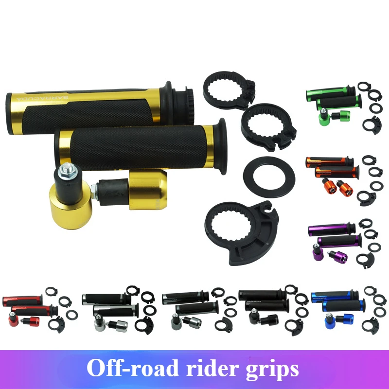 

Motorcycle Modification Accessories Large Displacement Handlebar Rubber Throttle Handle Oiler Off-Road Rider's Grip Modification