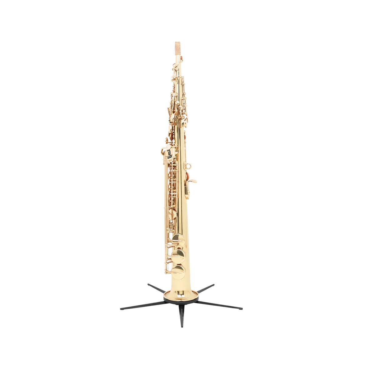 Soprano Saxophone Five-Legged Bracket Convenient Foldable Bracket Straight Tube Saxophone Floor Bracket Display