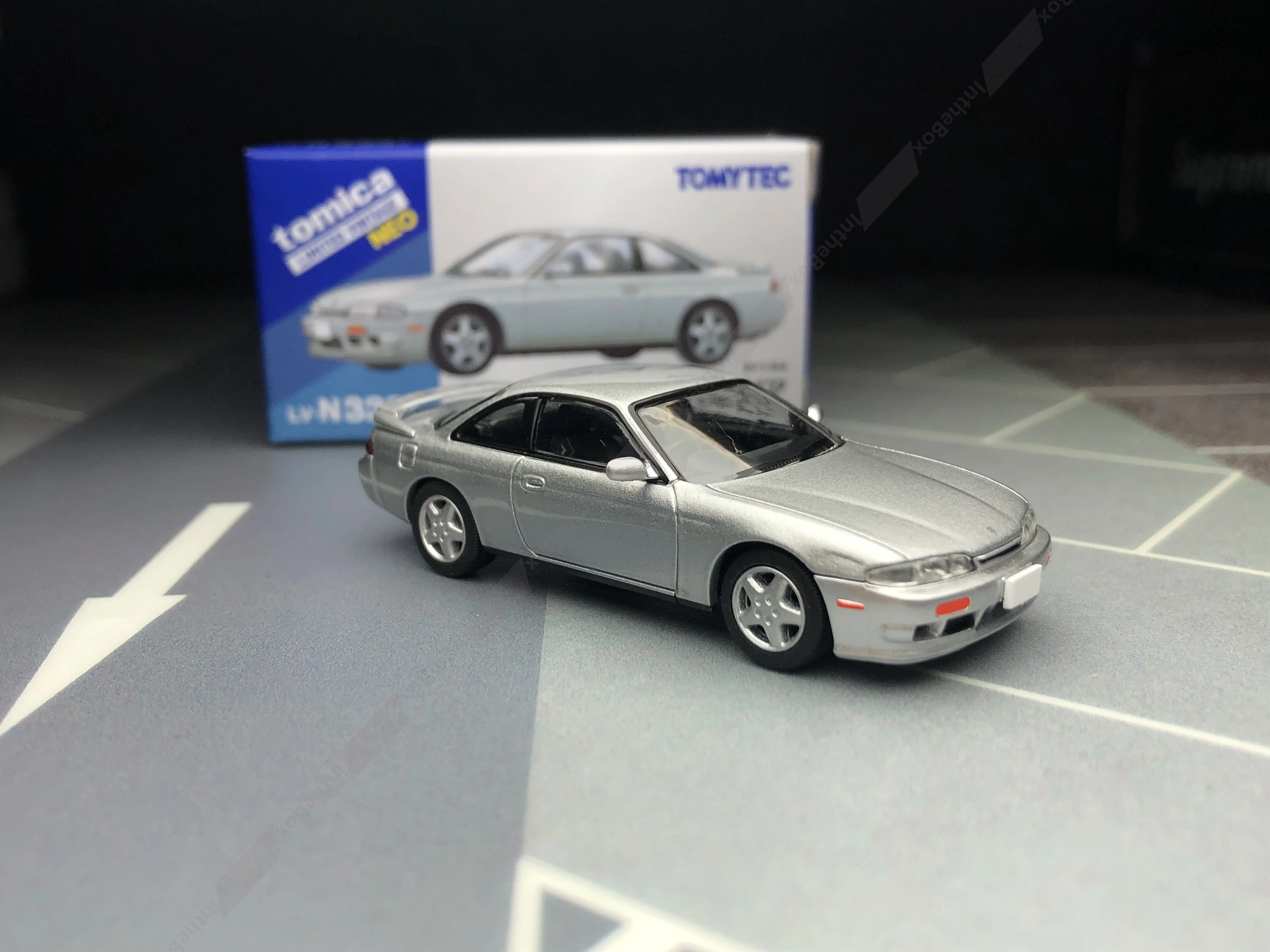 Tomica Limited Vintage Neo Tomytec LV-N333b Silvia K's Aero Diecast Model Car Collection Limited Edition Hobbyspielzeug