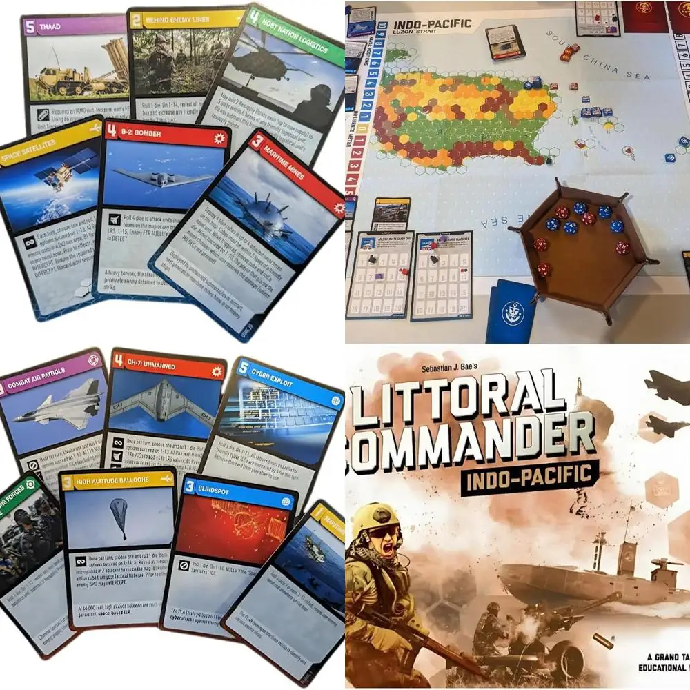 

Pacific Naval Commander: Strategic Indo-Pacific Board Game