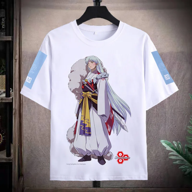 Inuyasha animation peripheral clothes Orange Terrier kill Marugowei two yuan short sleeve T-shirt men's and women's summer tops