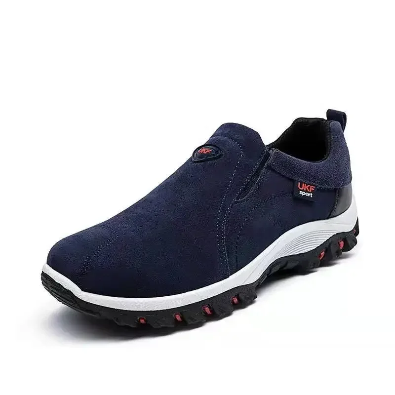 Zapatillas de deporte informales para hombre, zapatos ligeros para caminar al aire libre, mocasines planos transpirables, calzado masculino de talla grande 48, novedad