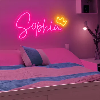 Custom Led Name Sign for Kids Gift Custom Name Signs for Teen Gift Wall Decor Led Neon Sign Bedroom Decor Personalized Gifts