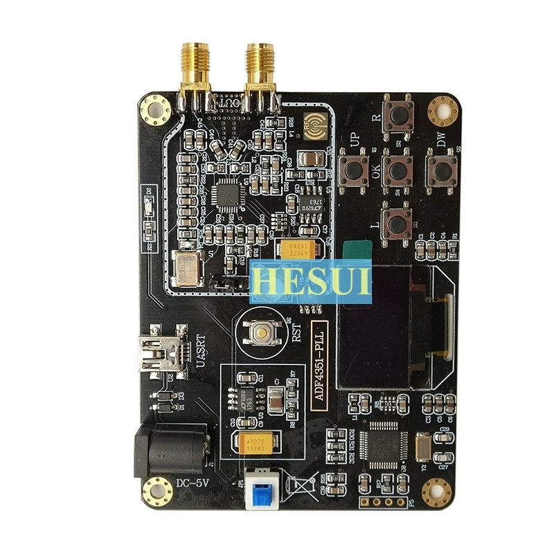 

ADF4351 Onboard STM32 single-chip microcomputer PLL module 35M-4.4G RF signal source sweep frequency meter