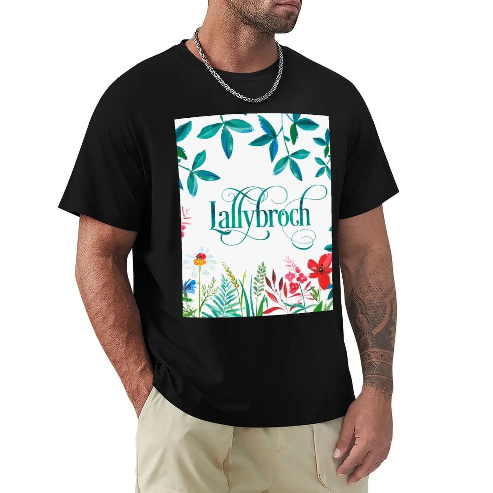 

Lallybroch T-Shirt customs design your own Luxury man Clothing boys animal print plain t shirts men