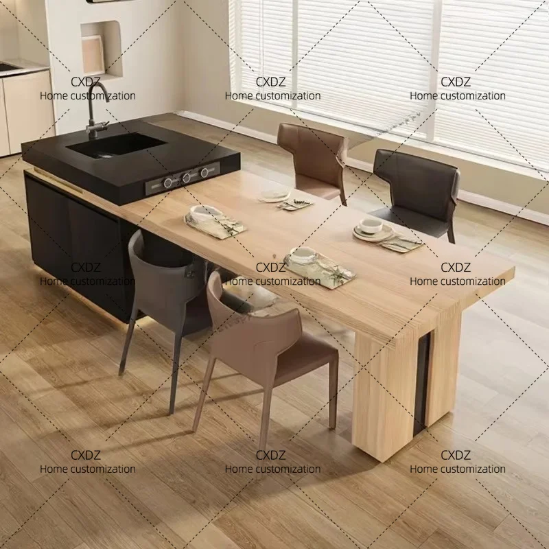 XX Minimalist Kitchen Dining Tables Restaurant Modern Living Room Dining Tables Fashion Home Furniture