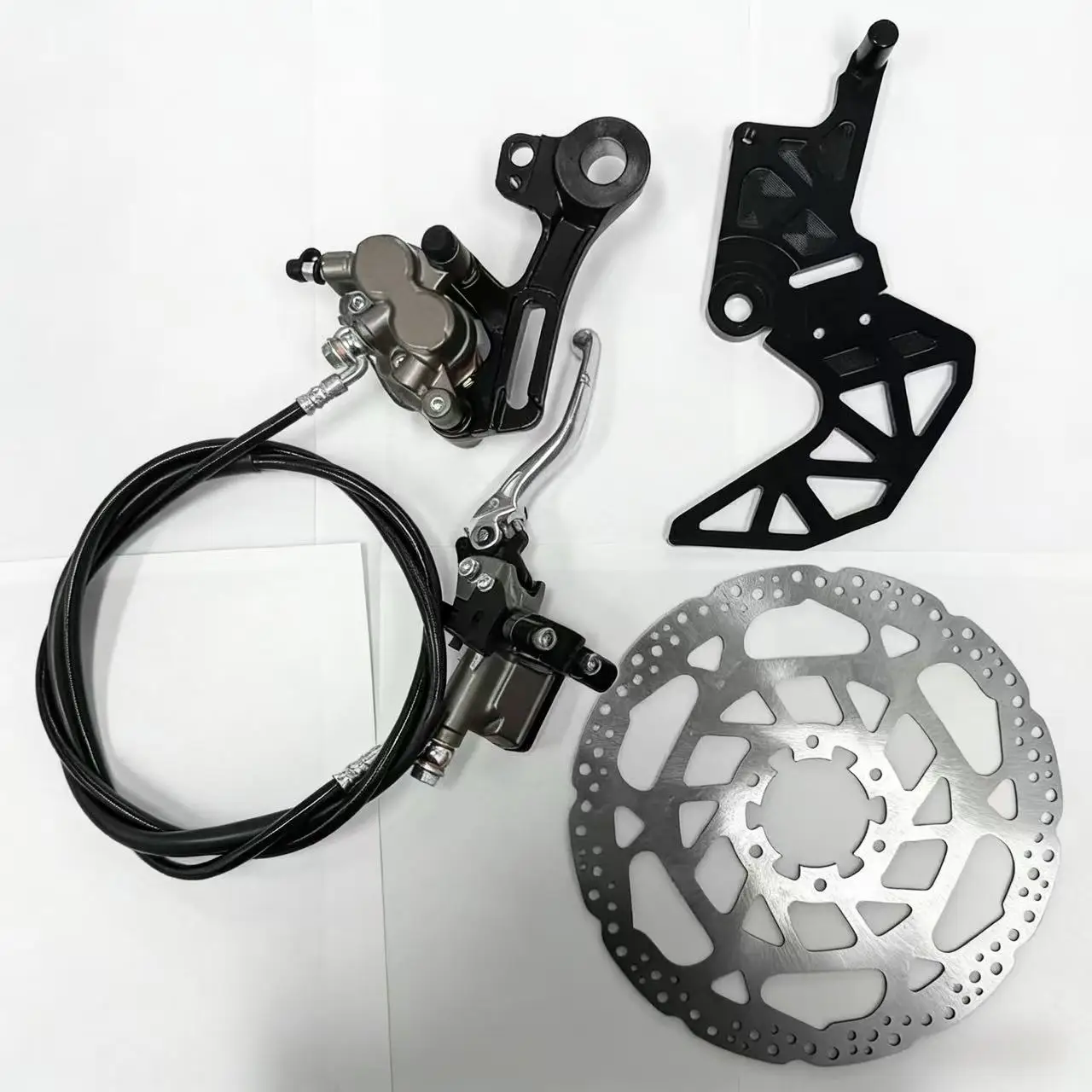 Electric Motorcycle Rear Brake Assembly Disc Bracket System Fit for Hyper Bee Light Bee Ultra Bee