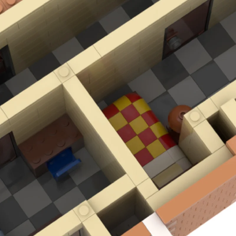 2219 PCS MOC Luxus Freistehendes Haus Modulare Bausteine Moderne Architektur Modell Display Spielzeug Kinder DIY Montage Geburtstag Geschenk