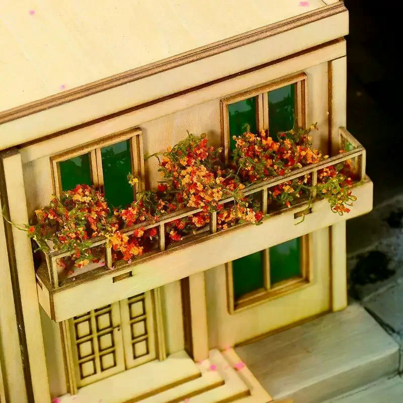 1 Set 3g Artificial Green Plants Miniature Simulation Mini Vine And Flower Model Kit For Model Houses Landscaping DIY Crafts