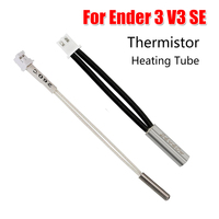 Cartridge Heater Thermistor for Ender 3 V3 SE Heating Tube 24V 40W 3D Printer Hotend Parts Thermistor For Creality Ender 3 V3 SE