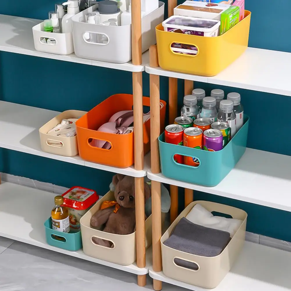 Utile cestino portaoggetti per tavolino da caffè per cosmetici cestino portaoggetti semplice cestino portaoggetti per Snack da tavolo portatile per camera da letto