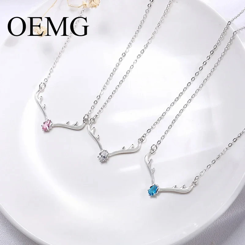 

S925 Silver Brand OEMG Exquisite Necklace for Women