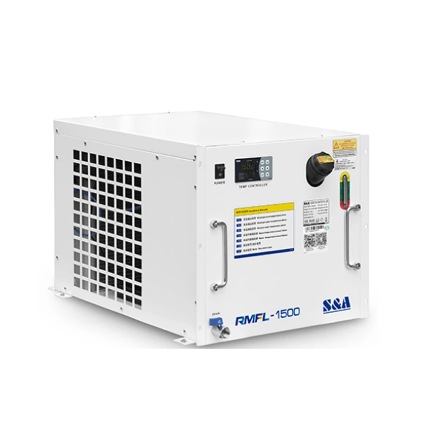 S&A 1.5KW Rack Mount Chiller RMFL-1500ANT/RMFL-1500BNT For 1500W Handheld Laser Welding Machine
