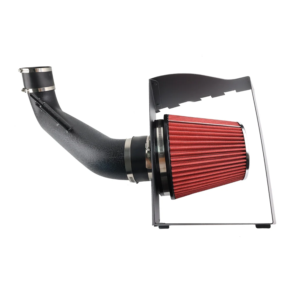 Heat Shield Cold Air Intake & Red Filter Kit for 2015-2020 Ford F150 5.0L V8 New Auto Parts Intake System Components