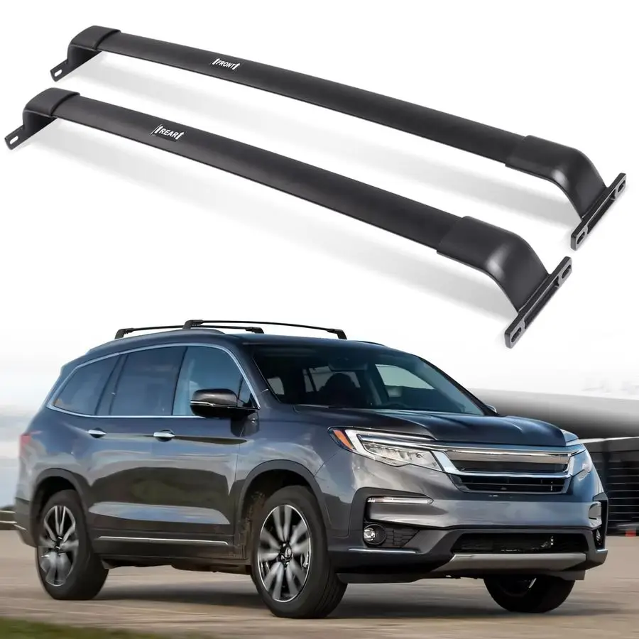 

220 LBS Roof Rack Cross Bars Fit for 20162022 Honda Pilot Trailsport Elite Touring Sport Black Edition Except EX EXL LX Black C